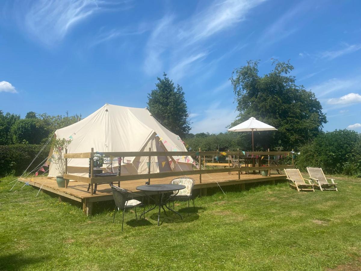 Hope Cottage Bell Tent Retreat Ashbourne  Bagian luar foto