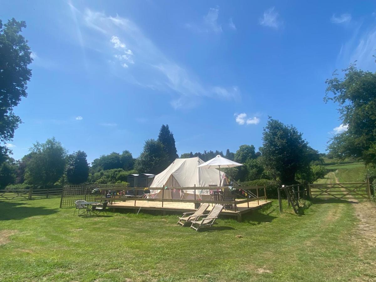 Hope Cottage Bell Tent Retreat Ashbourne  Bagian luar foto