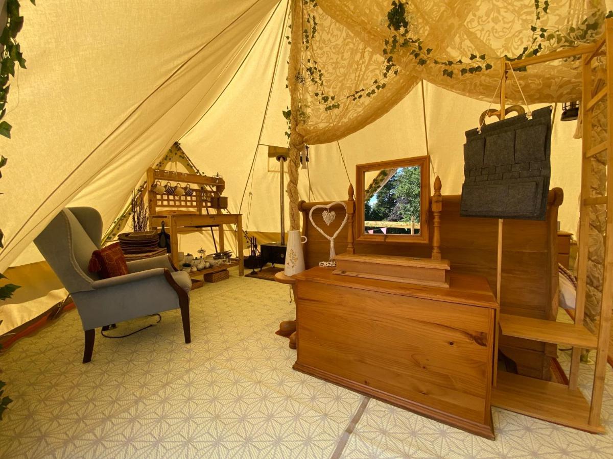 Hope Cottage Bell Tent Retreat Ashbourne  Bagian luar foto