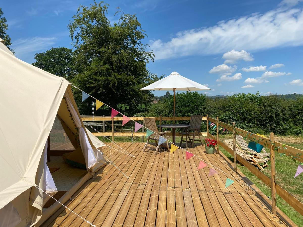 Hope Cottage Bell Tent Retreat Ashbourne  Bagian luar foto