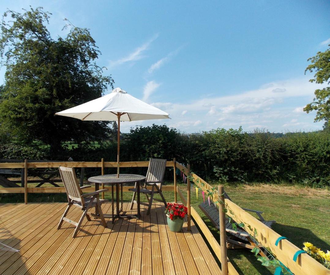 Hope Cottage Bell Tent Retreat Ashbourne  Bagian luar foto