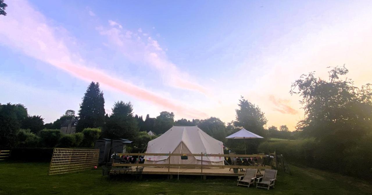 Hope Cottage Bell Tent Retreat Ashbourne  Bagian luar foto