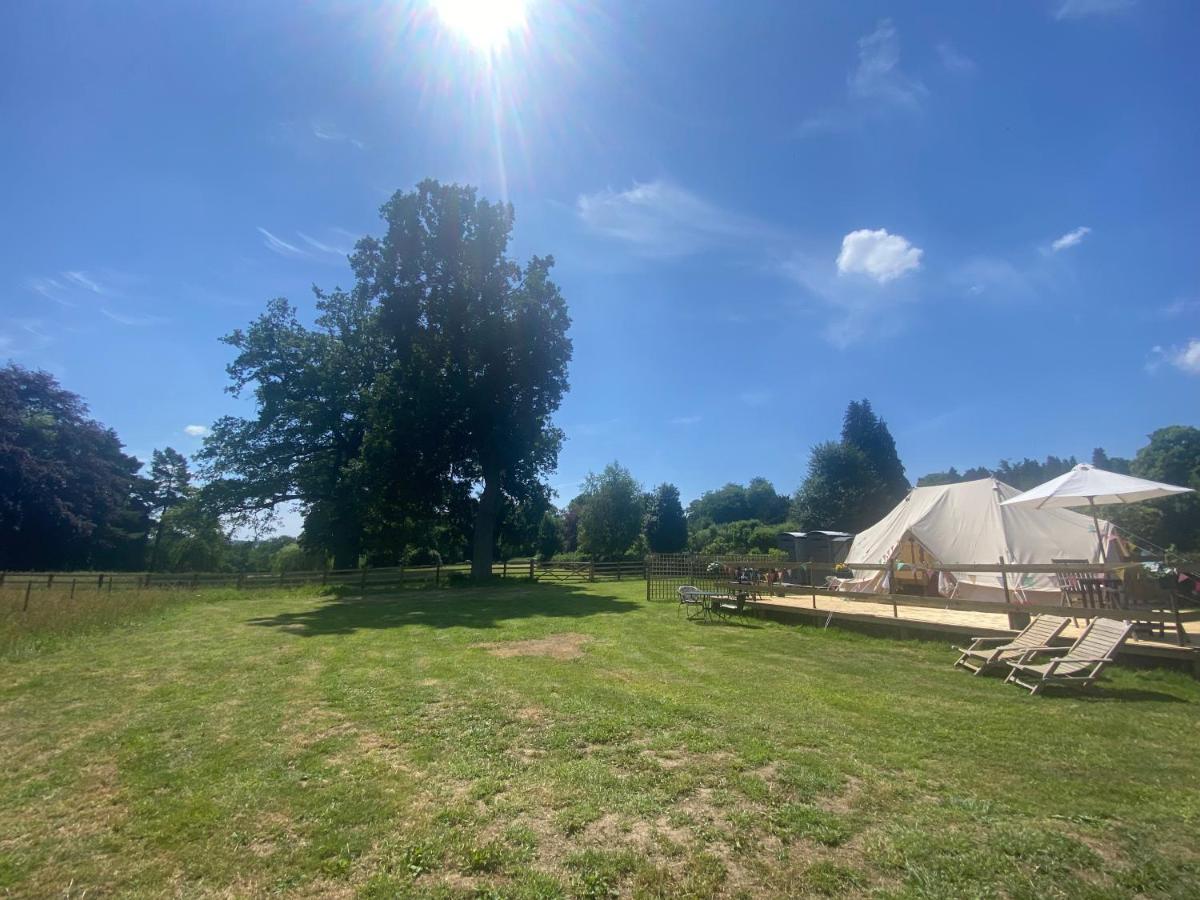 Hope Cottage Bell Tent Retreat Ashbourne  Bagian luar foto