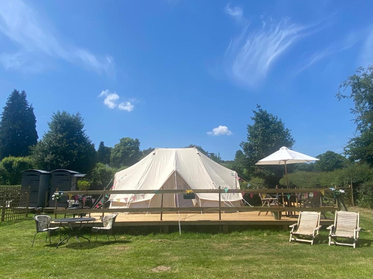 Hope Cottage Bell Tent Retreat Ashbourne  Bagian luar foto