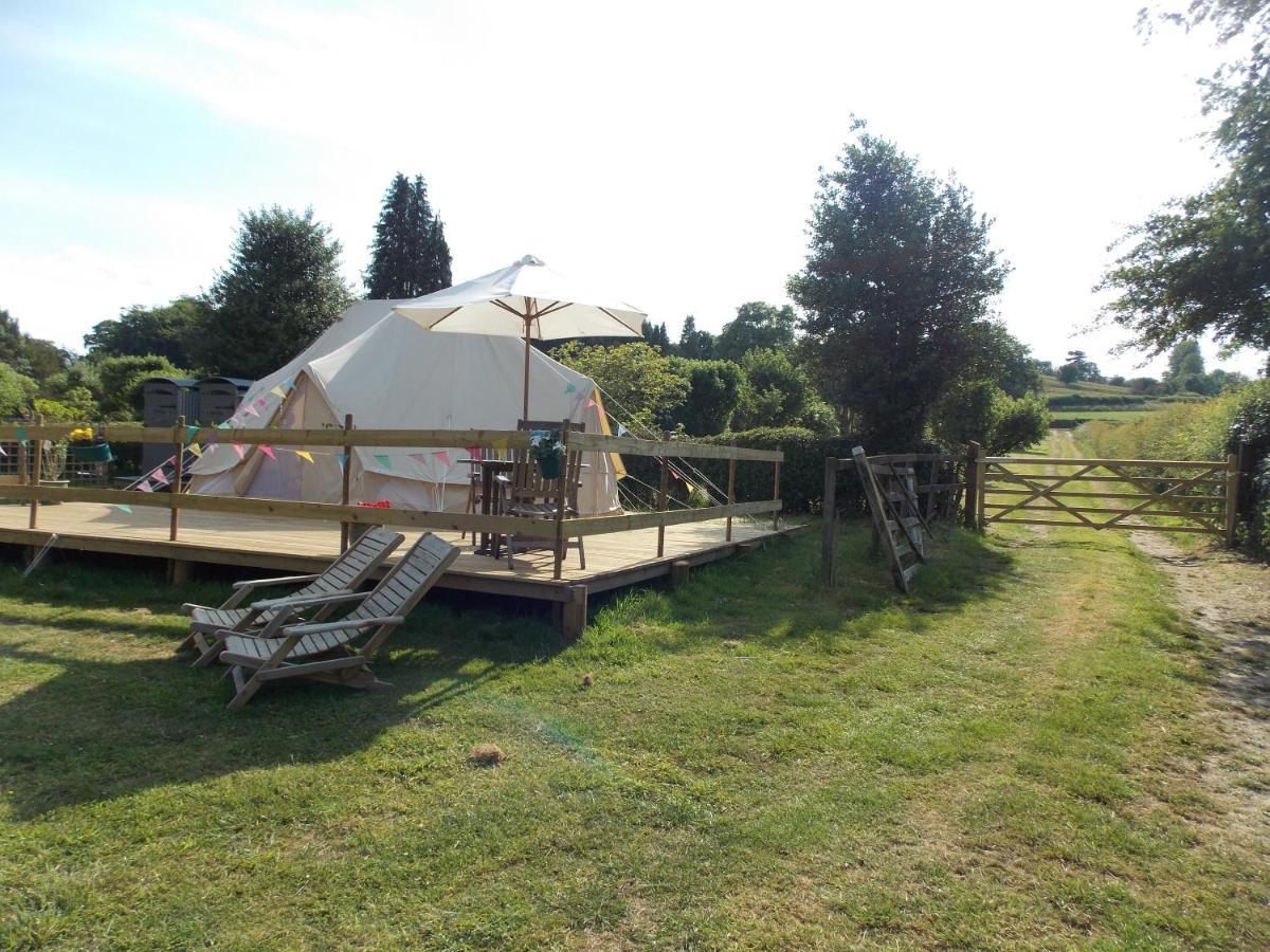 Hope Cottage Bell Tent Retreat Ashbourne  Bagian luar foto