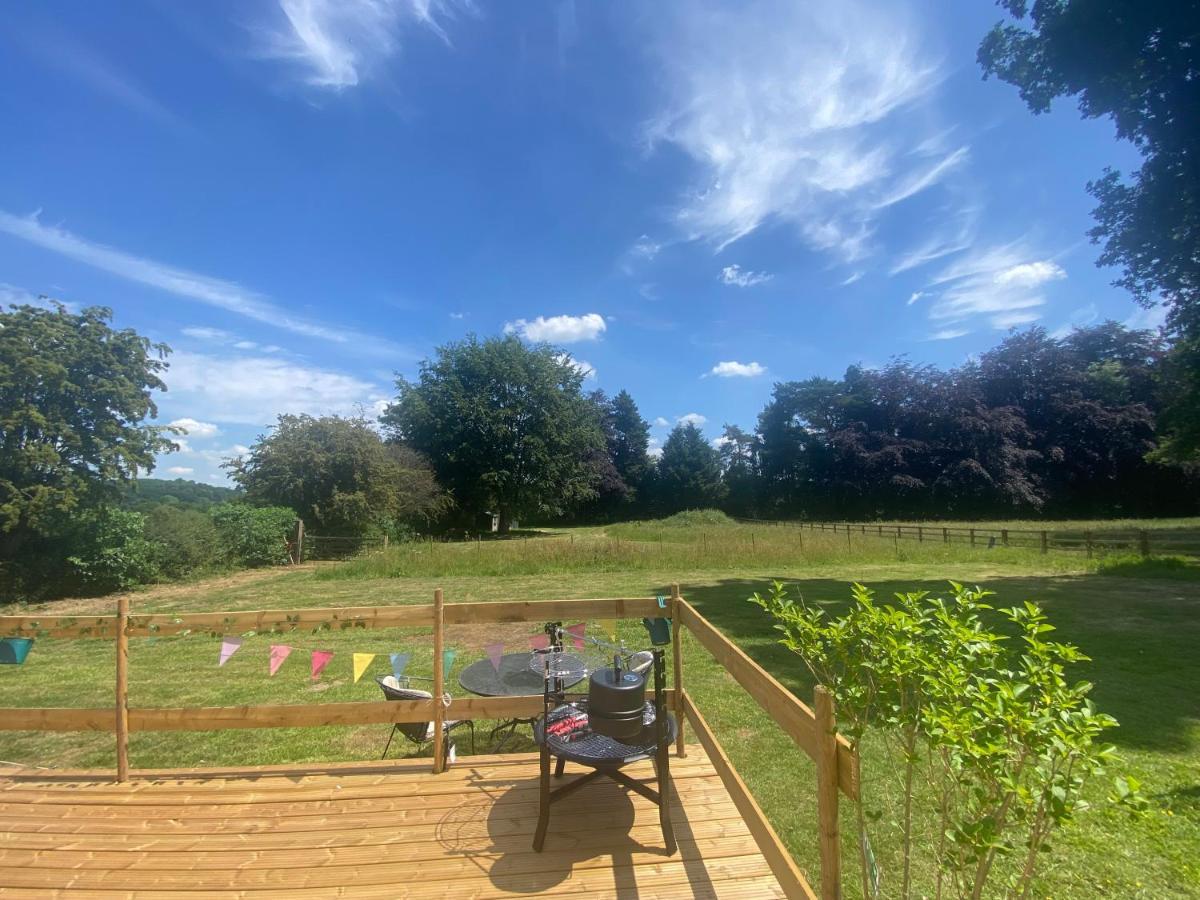 Hope Cottage Bell Tent Retreat Ashbourne  Bagian luar foto