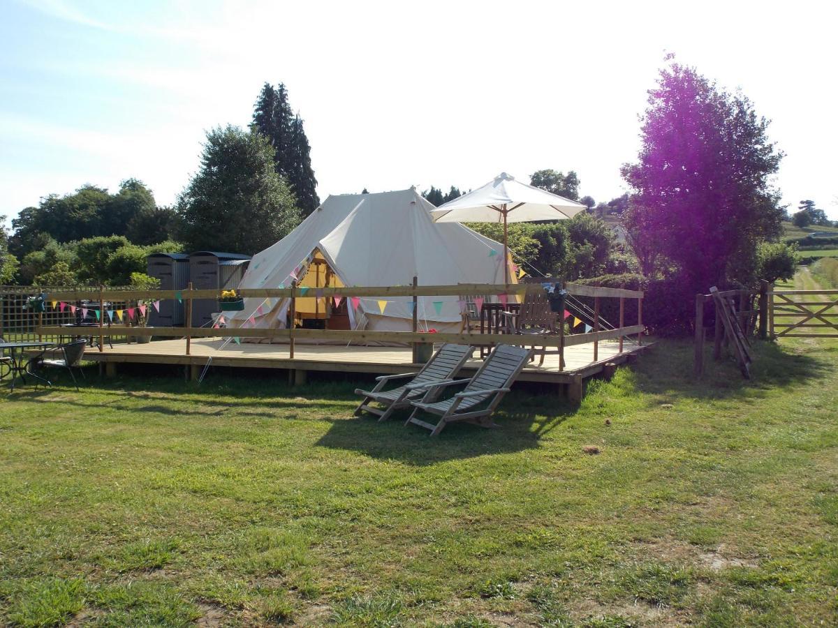 Hope Cottage Bell Tent Retreat Ashbourne  Bagian luar foto