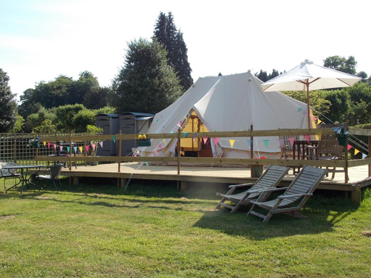 Hope Cottage Bell Tent Retreat Ashbourne  Bagian luar foto